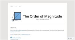 Desktop Screenshot of oomagnitude.com